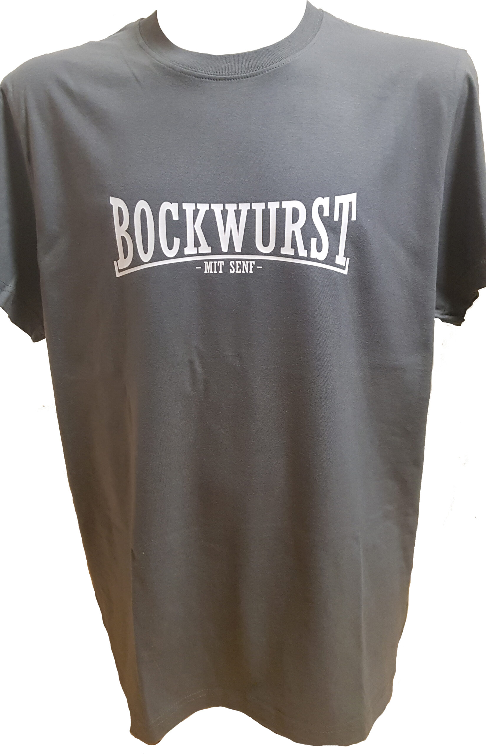 T-Shirt Bockwurst mit Merchandise – Shadow Senf
